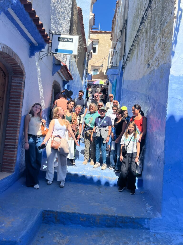 Blue Medina Stairs - Discover Chefchaouen