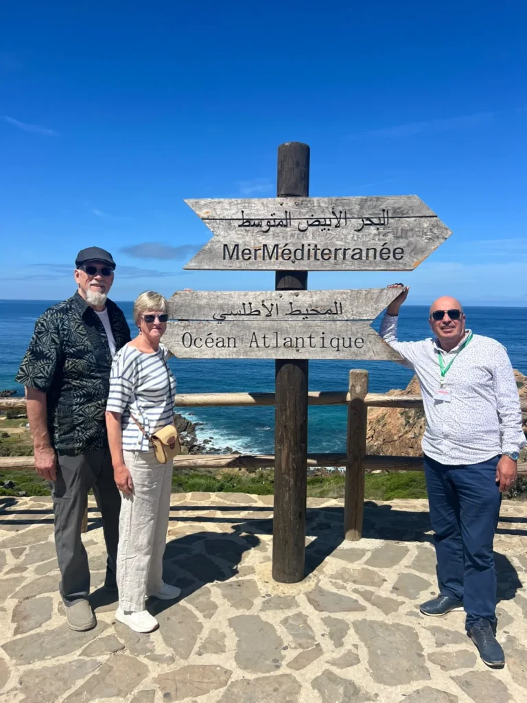 Cap Spartel Atlantic and Mediterranean Meeting Point in Tangier